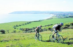 mountain biking on the Isle of Wight